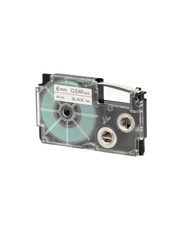 NASTRO CASIO 6MM X 8MT NERO...