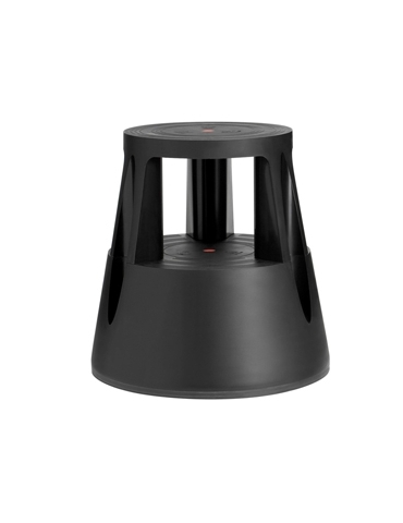 Sgabello Roll a step nero...