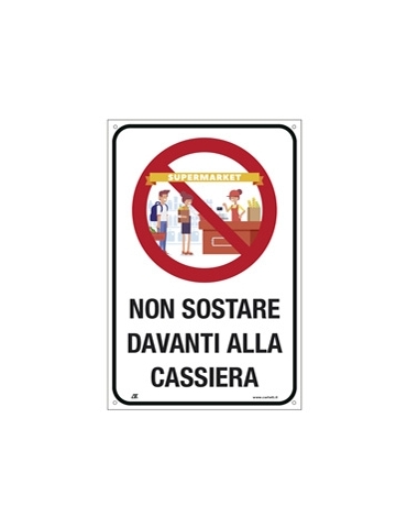 Cartello alluminio 20x30cm...