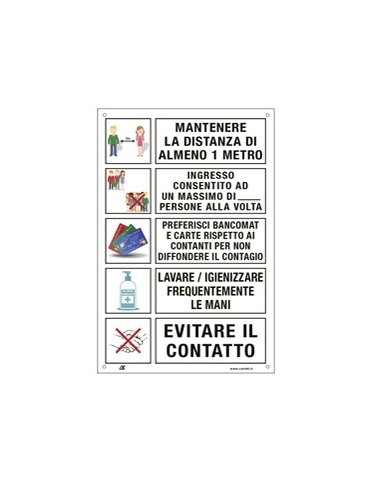 Etichetta 20x30cm con...