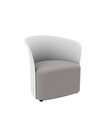 Poltrona Crown bianco...