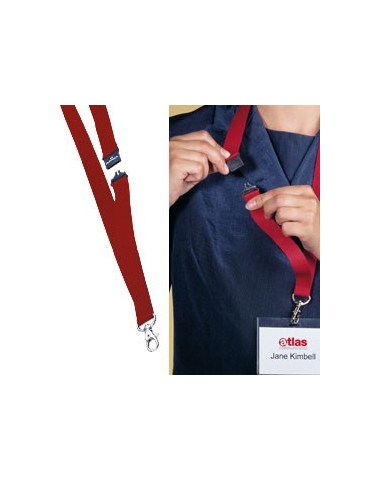 10 CORDONCINI PORTABADGE...